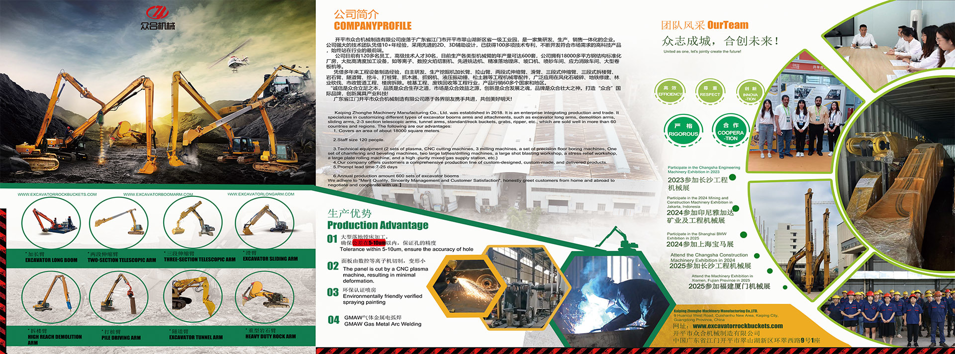 Qualität Bagger Steineimer usine
