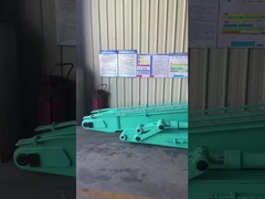 Bagger Langstrecken-Boom und Arm 18 m mit Eimer für SK210